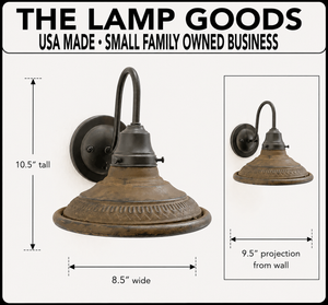 Popular Rustic Industrial Wall Sconce Light Fixture