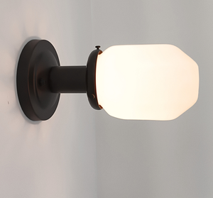 Vintage Retro Square Bathroom Wall Sconce