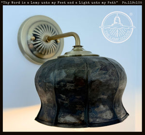 Cottage Forged Metal Wall Sconce