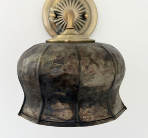 Cottage Forged Metal Wall Sconce