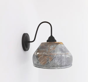 Rustic Bucket Wall Sconce - The Lamp Goods