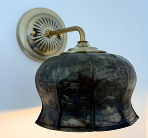 Cottage Forged Metal Wall Sconce