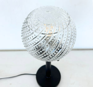 RARE Hobnail Swirl Table Lamp