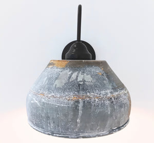 Rustic Bucket Wall Sconce - The Lamp Goods