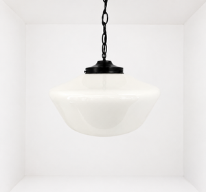 EXTRA Large Antique Schoolhouse |18"| Pendant Light