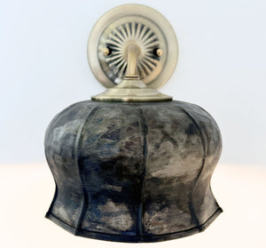 Cottage Forged Metal Wall Sconce