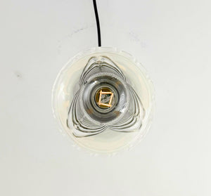 Clear Leaf and Frost Pendant Light - The Lamp Goods