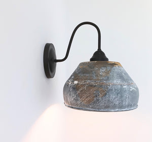 Rustic Bucket Wall Sconce - The Lamp Goods