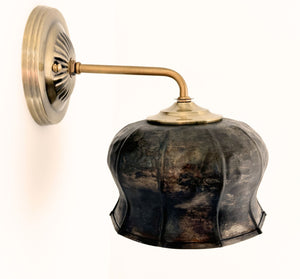 Cottage Forged Metal Wall Sconce