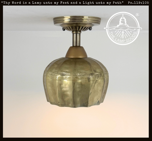 FORGE GOLD CEILING LIGHT