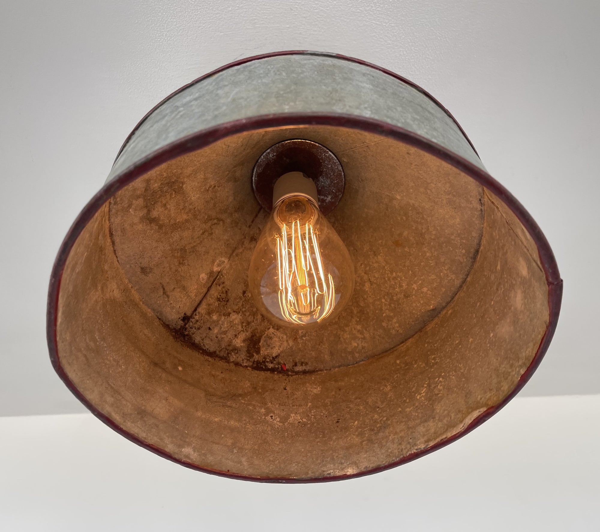 VINTAGE FARM FUNNEL Ceiling Light