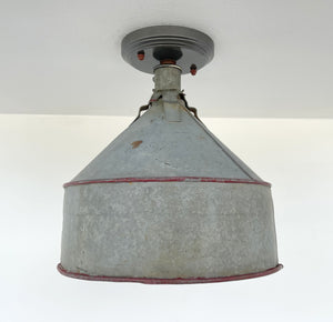 VINTAGE FARM FUNNEL Ceiling Light