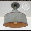 VINTAGE FARM FUNNEL Ceiling Light