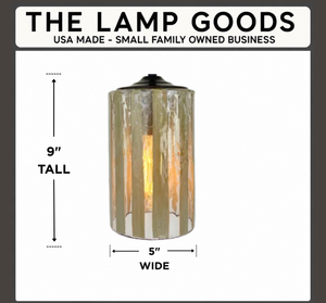 BAMBOO Fused MODERN Glass Pendant Lighting