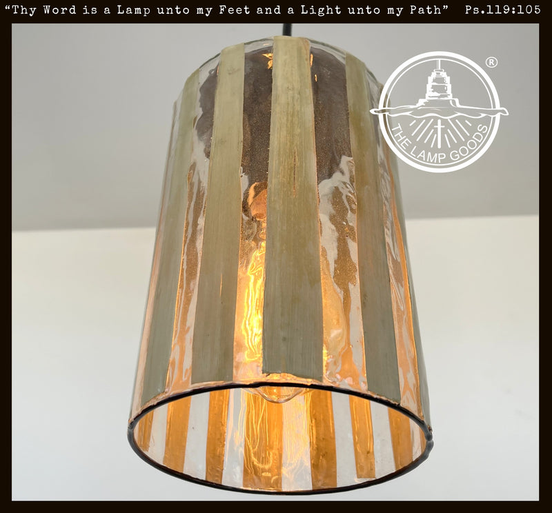 BAMBOO Fused MODERN Glass Pendant Lighting - The Lamp Goods