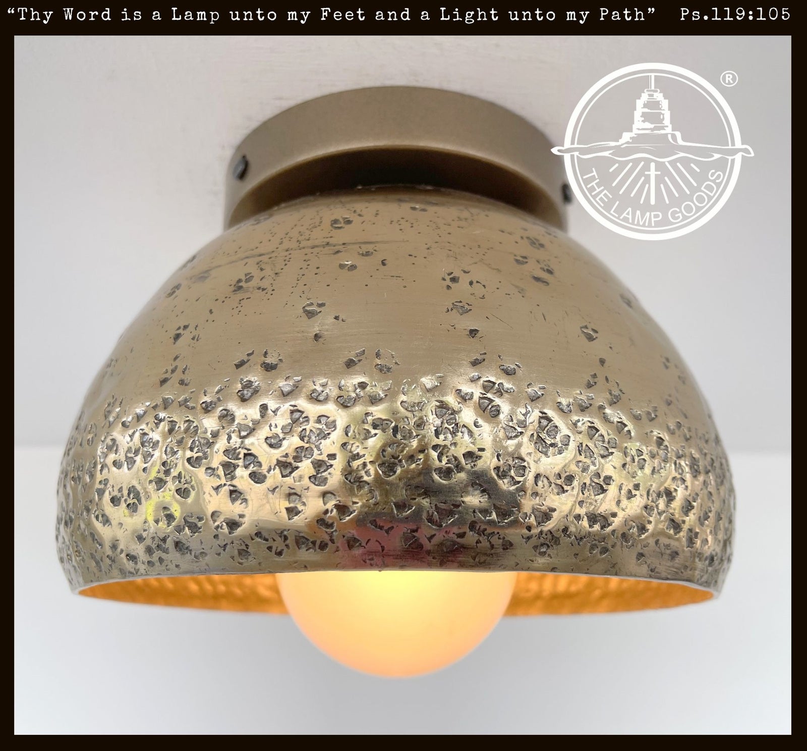 MODERN BRASS Ceiling Light or Wall Sconce Lighting Fixture