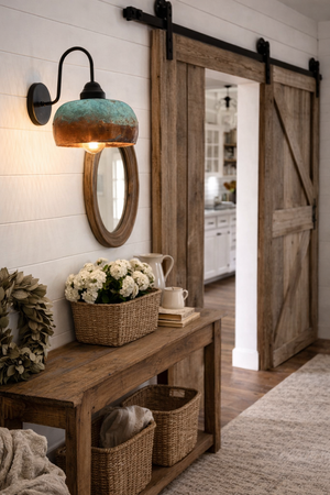 Copper Farmhouse Wall Sconce - The Lamp Goods
