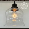 BELL Clear Glass Pendant Light
