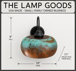 Copper Farmhouse Wall Sconce - The Lamp Goods