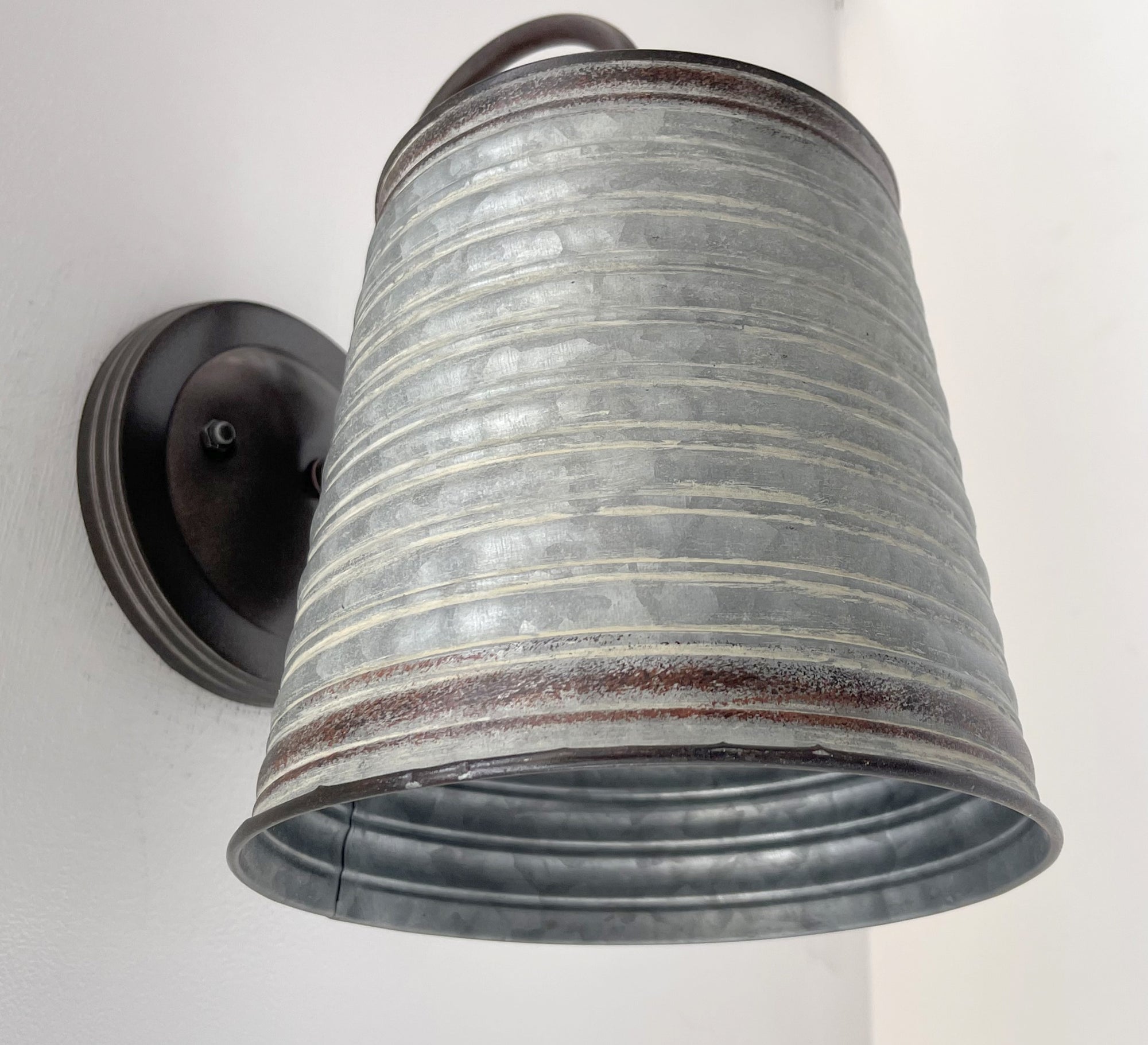 Rustic Industrial Wall Sconce Light Fixture