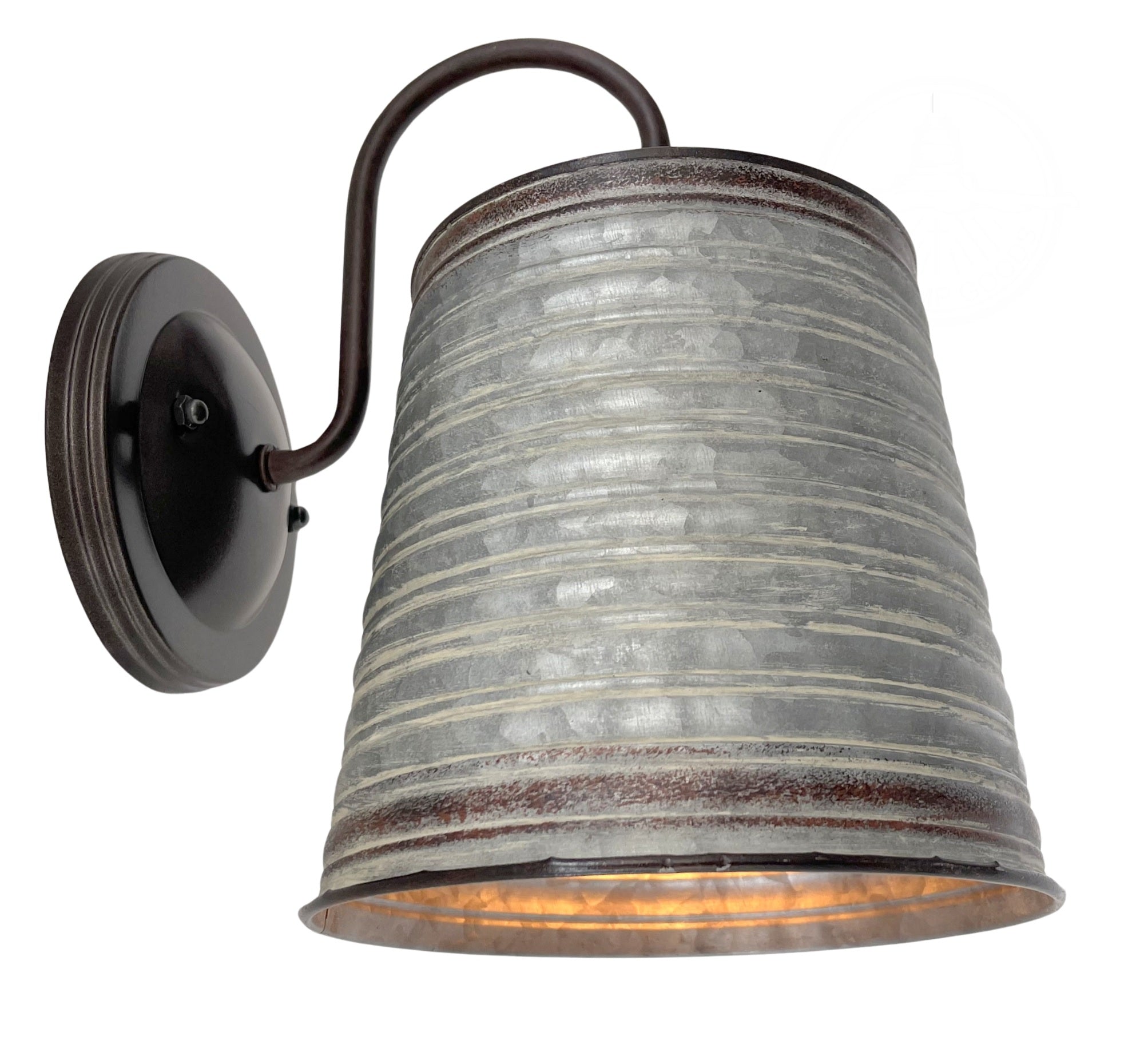 Rustic Industrial Wall Sconce Light Fixture