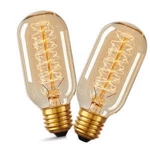 2 Pack - Dimmable Incandescent Tube 40W - The Lamp Goods