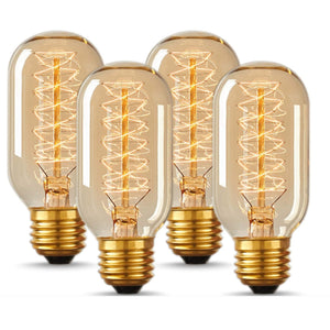 4 Pack - Dimmable Incandescent Tube 40W - The Lamp Goods