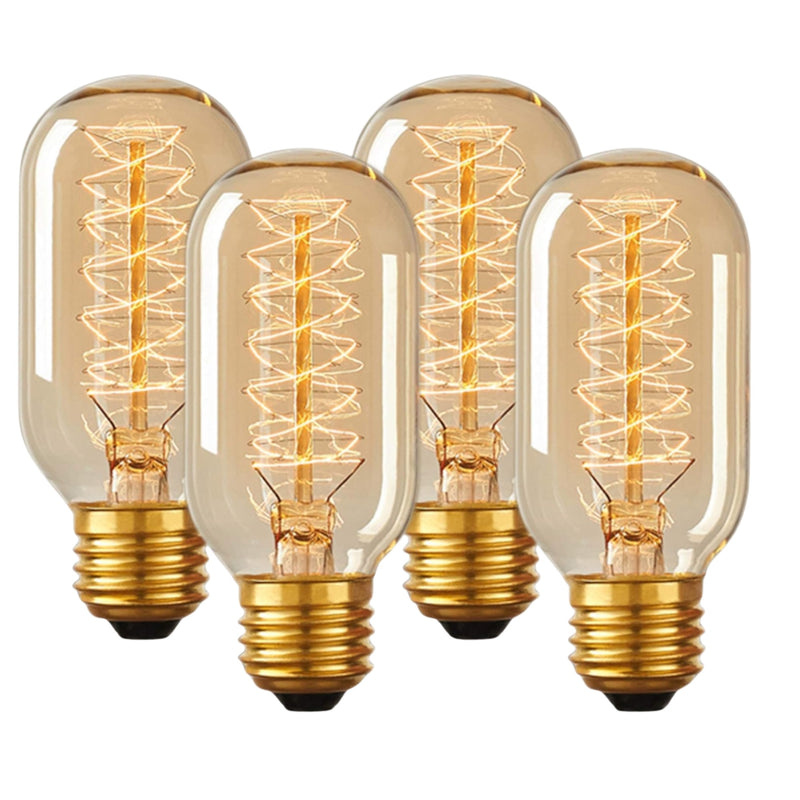 4 Pack - Dimmable Incandescent Tube 40W - The Lamp Goods