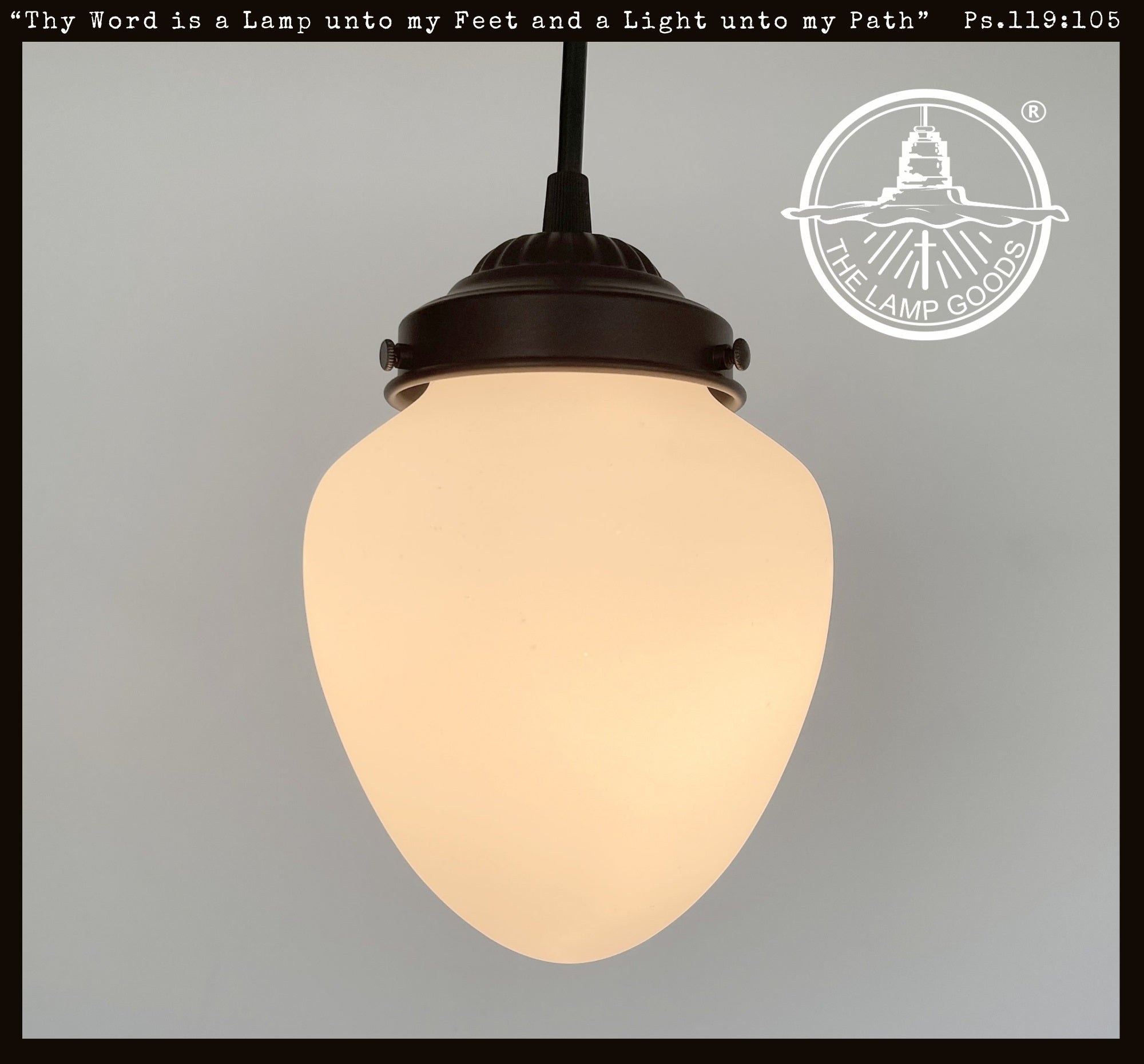 CONTEMPORARY Modern "EGG" Pendant Opal Lighting Fixture