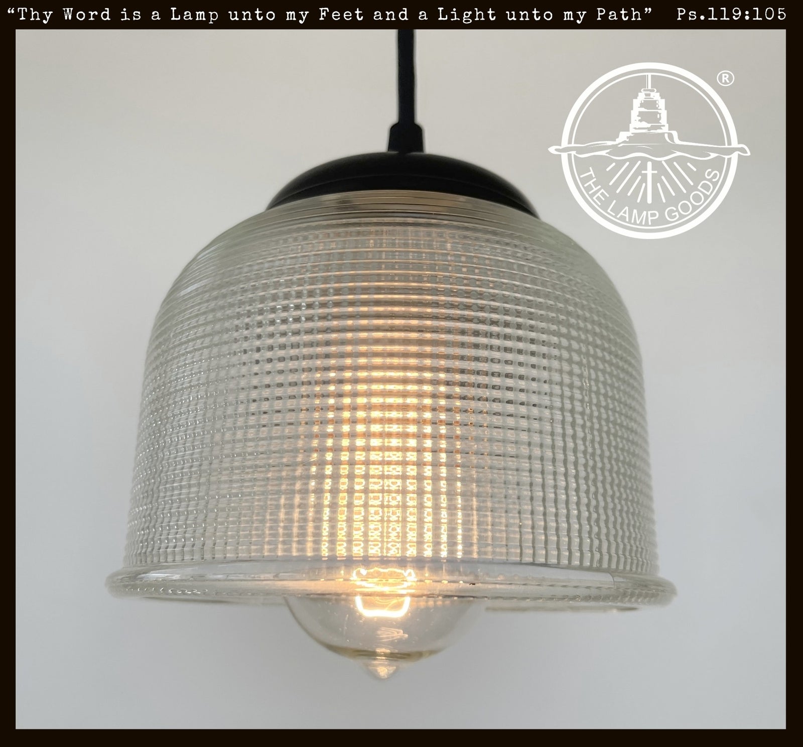 Factory Holophane Vintage Shade