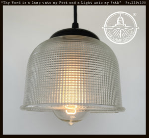 Antique Industrial 1960's Pendant Light
