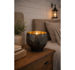 Forge Patina Farmhouse Table Lamp - The Lamp Goods