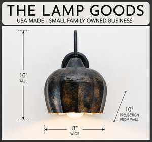 Forge Patina Farmhouse Wall Sconce - The Lamp Goods