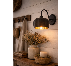 Forge Patina Farmhouse Wall Sconce - The Lamp Goods