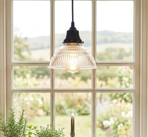 Holophane Delicate Tiered Pendant Light | 6.5" Width - The Lamp Goods