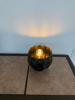 Forge Patina Farmhouse Table Lamp