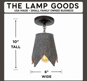 Jubilant FARMHOUSE BARN Ornate Ceiling Light