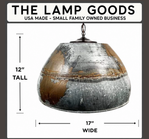 Jumbo Rustic Bucket Chandelier