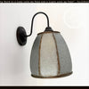 Rustic Octagon Galvanized Dome Industrial Sconce