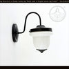 Industrial Farmhouse Gooseneck Wall Sconce