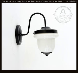 Industrial Farmhouse Gooseneck Wall Sconce