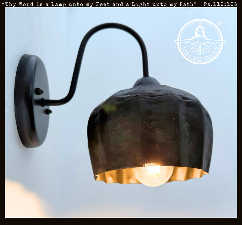 Forge Patina Farmhouse Wall Sconce - The Lamp Goods