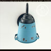 Distressed Rustic Blue Farmhouse Wall Sconce