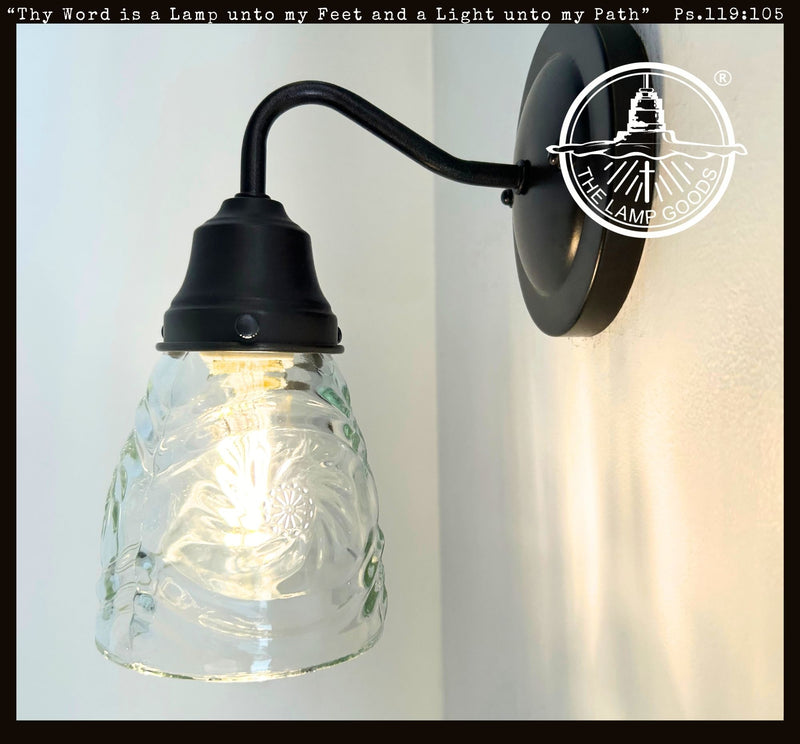 Pressed Leaded Cut Glass 1960's Firework - The Lamp Goods