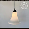 Opal Milk Glass Soft Bell Farmhouse Pendant
