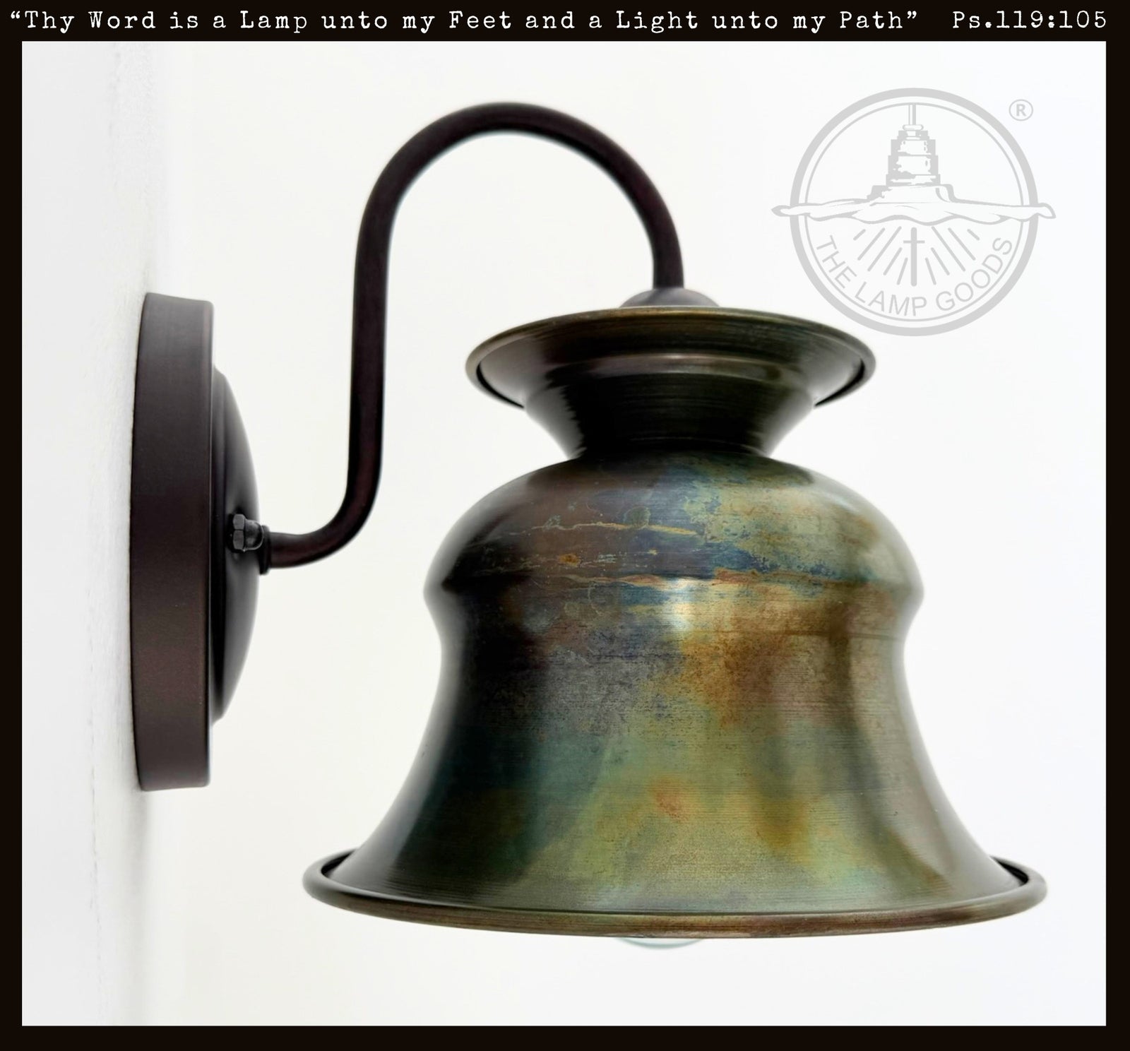 Orchard Patina Farmhouse Wall Sconce - The Lamp Goods