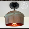 HANDCRAFTED Copper Pendant Light Fixture With Chain