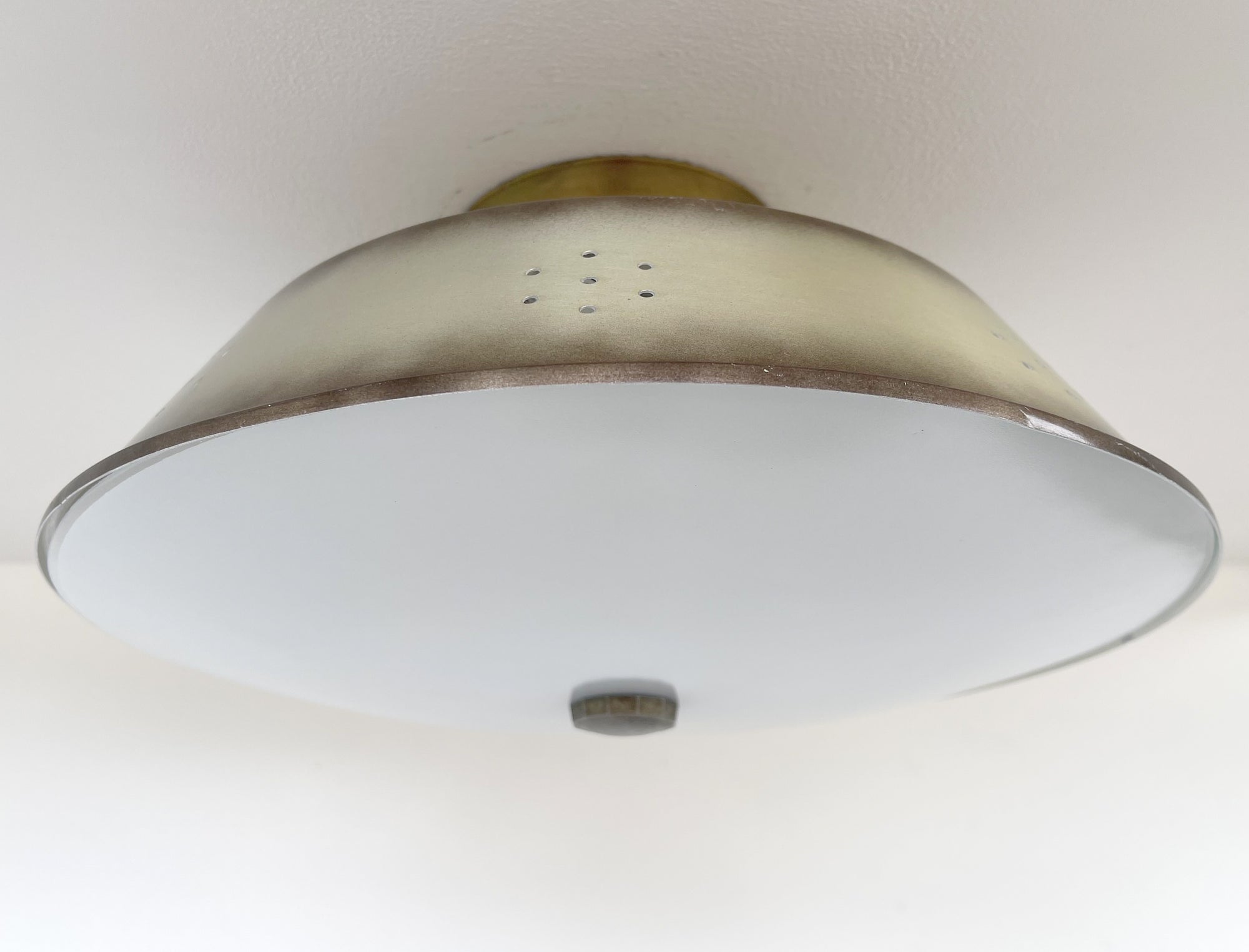 MID CENTURY 1950's-60's Ceiling Light
