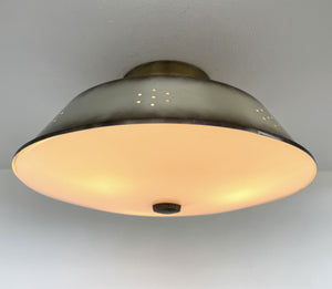 MID CENTURY 1950's-60's Ceiling Light