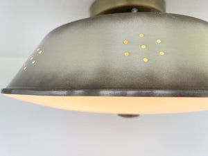 MID CENTURY 1950's-60's Ceiling Light